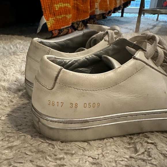 White silver Common Projects 38 - Picture 2 of 7